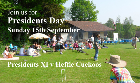 Presidents Day, Sunday 15th September